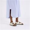 Birkenstock Milano Big Buckle High Shine - High Shine Ecru
